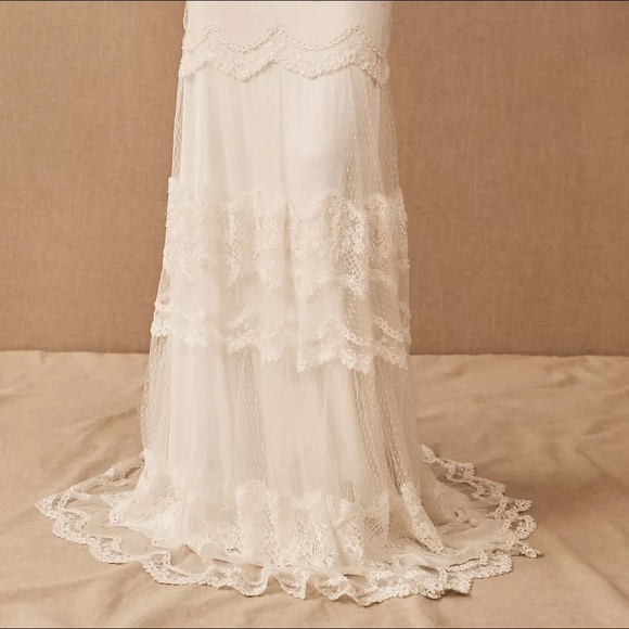 Catherine deane lace and beaded corello skirt - Picture 1 of 8